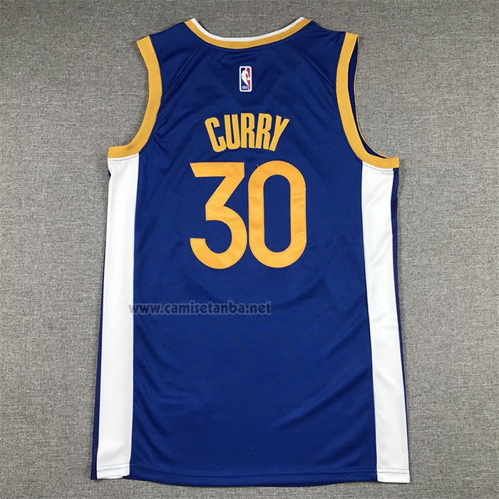 Camiseta Golden State Warriors Stephen Curry #30 Icon 2022-23 Azul